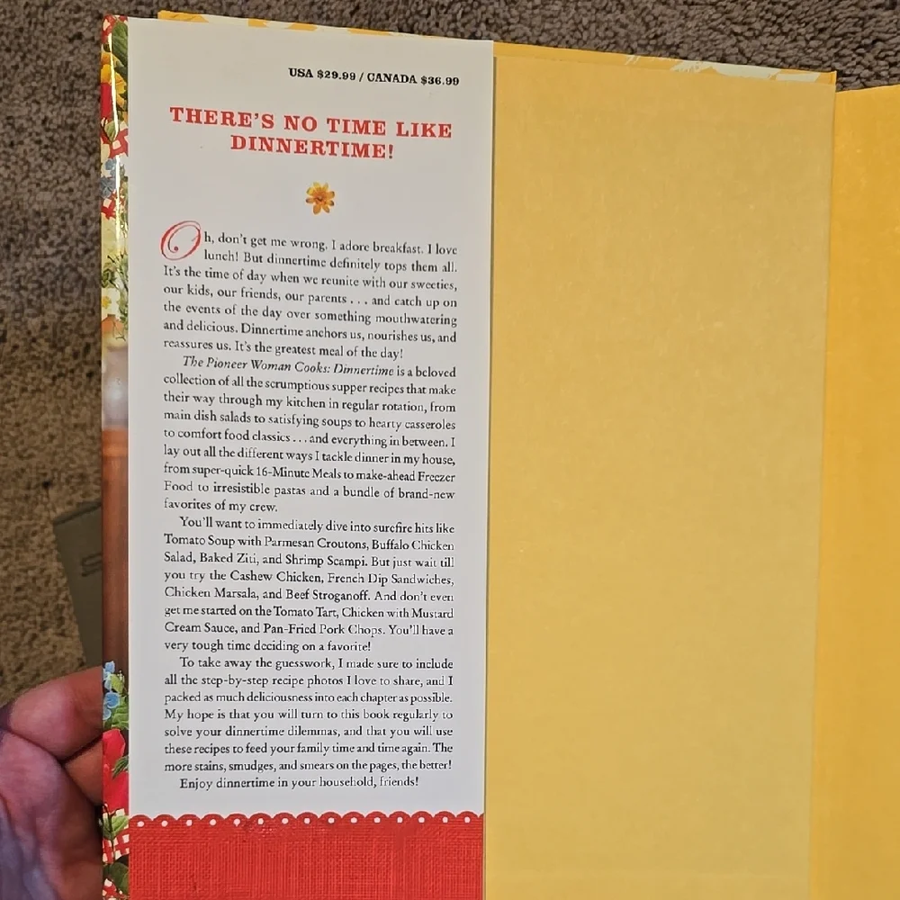 The Pioneer Woman Dinnertime Cookbook by Ree Drummond